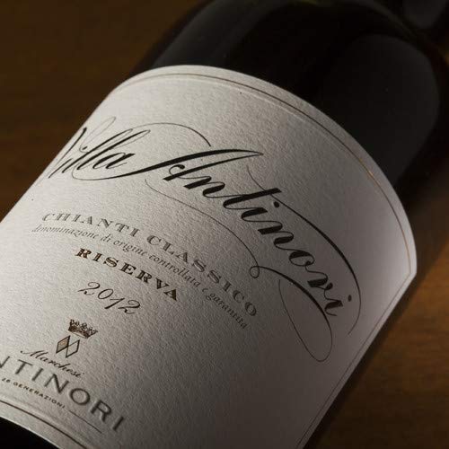 Rotwein aus der Toskana - 6 x 0,750 l. - VILLA ANTINORI CHIANTI CLASSICO DOCG RISERVA - Weingut Marchesi Antinori von Weingut Marchesi Antinori