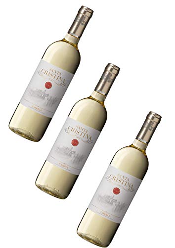 Weißwein aus Umbrien - 3 x 0,750 l. - Santa Cristina Bianco Umbria IGT - Weingut Marchesi Antinori von Weingut Marchesi Antinori