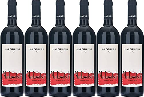 6x Zweigelt Rubin Carnuntum DAC 2021 - Weingut Markowitsch, Carnuntum - Rotwein von Weingut Markowitsch
