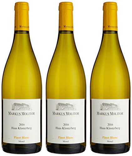 Weingut Markus Molitor Pinot Blanc Haus Klosterberg 2016 (3 x 0.75 l) von Weingut Markus Molitor