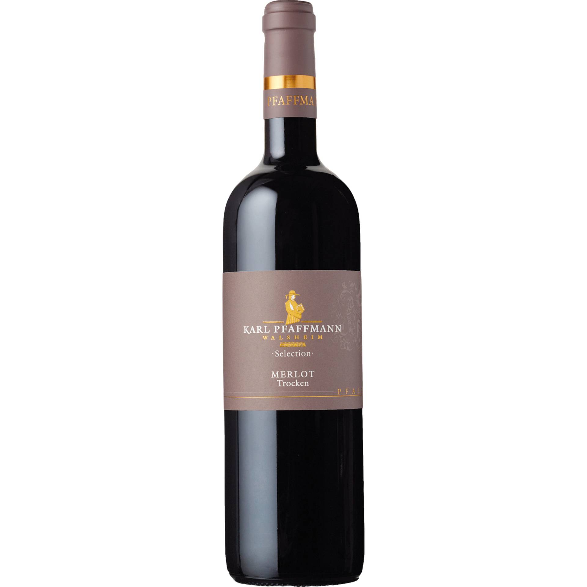 Karl Pfaffmann Merlot Selection, Trocken, Pfalz, Pfalz, 2020, Rotwein Karl Pfaffmann Merlot Selection, Trocken, Pfalz, Pfalz, 2020, Rotwein von Weingut Markus Pfaffmann, -76833 Walsheim