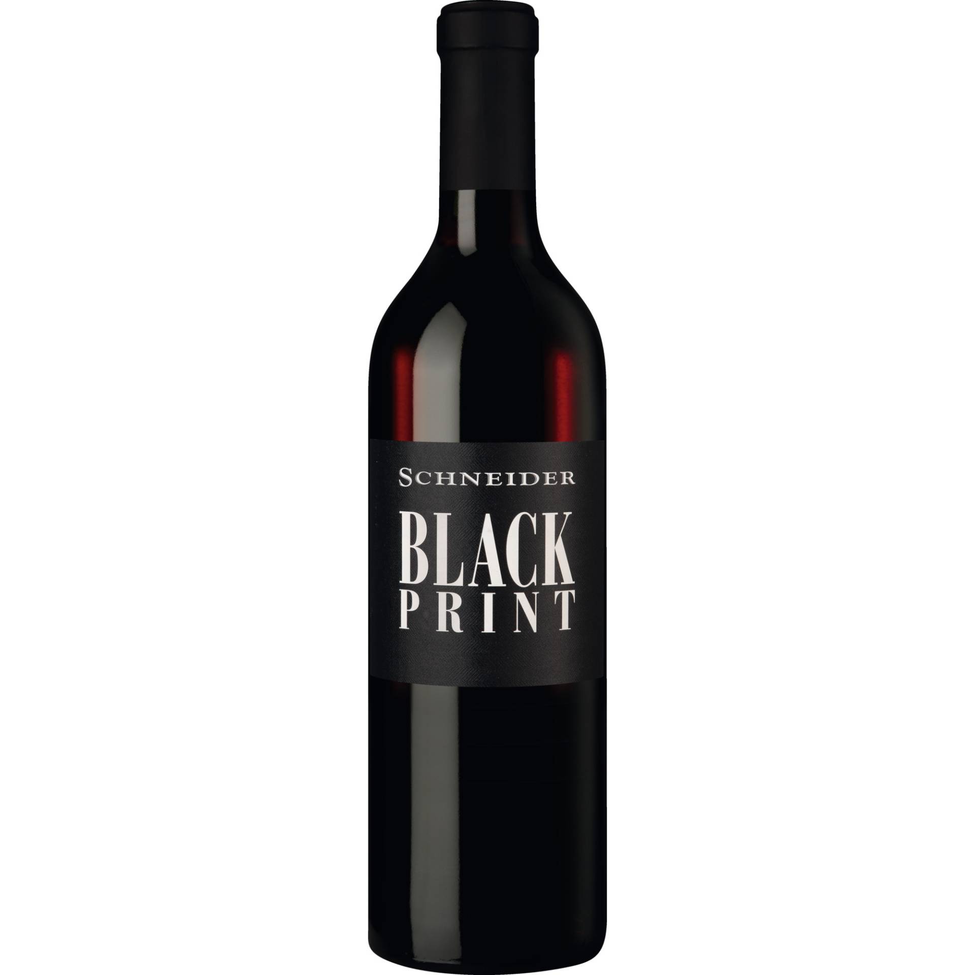 Black Print Cuvée Rot, Trocken, Pfalz, Pfalz, 2022, Rotwein Black Print Cuvée Rot, Trocken, Pfalz, Pfalz, 2022, Rotwein von Weingut Markus Schneider, D - 67158 Ellerstadt