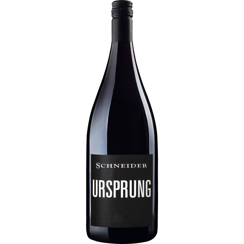 Ursprung Cuvée Rot, Trocken Pfalz Magnum, Pfalz, 2021, Rotwein von Weingut Markus Schneider, D - 67158 Ellerstadt