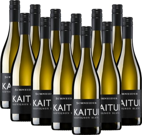 Kaitui Sauvignon Blanc von Markus Schneider - Weißwein 12 x 0,75l VINELLO - 12er - Weinpaket inkl. kostenlosem VINELLO.weinausgießer von Weingut Markus Schneider