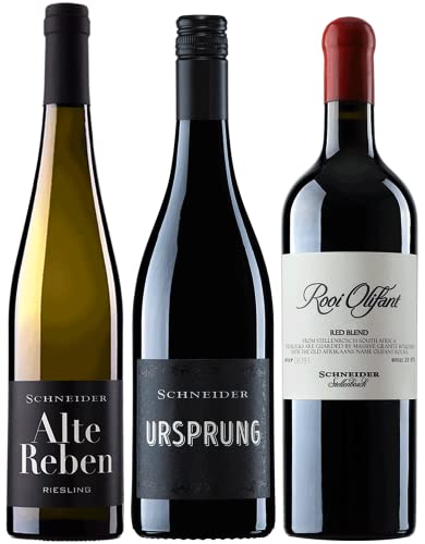 Markus Schneider Entdeckerpaket | Ursprung, Rooi Olifant und Alte Reben Riesling (3 x 0.75l) | Trocken | Pfalz von Weingut Markus Schneider