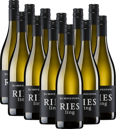 Riesling trocken Markus Schneider Weißwein 12 x 0,75l VINELLO - 12 x Weinpaket inkl. kostenlosem VINELLO.weinausgießer Riesling trocken Markus Schneider Weißwein 12 x 0,75l VINELLO - 12 x Weinpaket inkl. kostenlosem VINELLO.weinausgießer von Weingut Markus Schneider