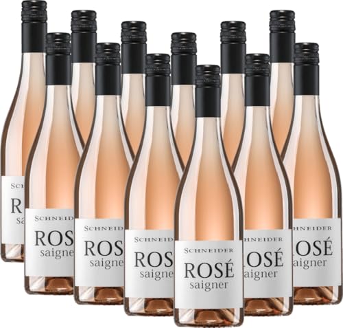Saigner Rosé trocken Markus Schneider Roséwein 12 x 0,75l VINELLO - 12 x Weinpaket inkl. kostenlosem VINELLO.weinausgießer Saigner Rosé trocken Markus Schneider Roséwein 12 x 0,75l VINELLO - 12 x Weinpaket inkl. kostenlosem VINELLO.weinausgießer von Weingut Markus Schneider