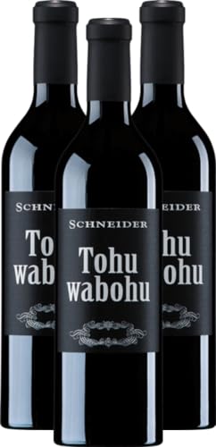 Tohuwabohu Markus Schneider Rotwein 3 x 0,75l VINELLO - 3 x Weinpaket inkl. kostenlosem VINELLO.weinausgießer von Weingut Markus Schneider
