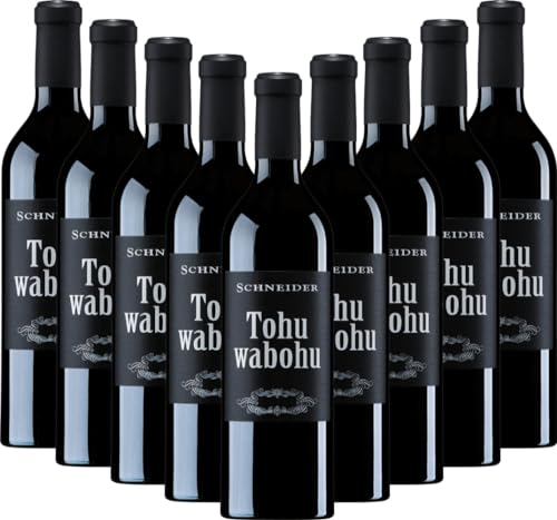 Tohuwabohu Markus Schneider Rotwein 9 x 0,75l VINELLO - 9 x Weinpaket inkl. kostenlosem VINELLO.weinausgießer von Weingut Markus Schneider