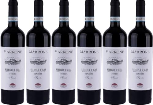 6x Agrestis Nebbiolo d'Alba Superiore 2020 - Weingut Marrone, Piemonte - Rotwein von Weingut Marrone