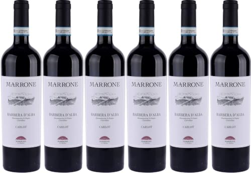 6x Barbera d'Alba Carlot 2021 - Weingut Marrone, Piemonte - Rotwein von Weingut Marrone
