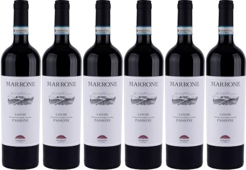 6x Langhe Passione 2020 - Weingut Marrone, Piemonte - Rotwein von Weingut Marrone