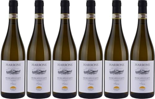 6x Solaris Moscato d'Asti 2022 - Weingut Marrone, Piemonte - Weißwein von Weingut Marrone