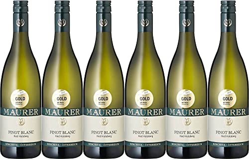 6x Pinot Blanc Maurer 2022 - Weingut Maurer, Niederösterreich - Weißwein von Weingut Maurer