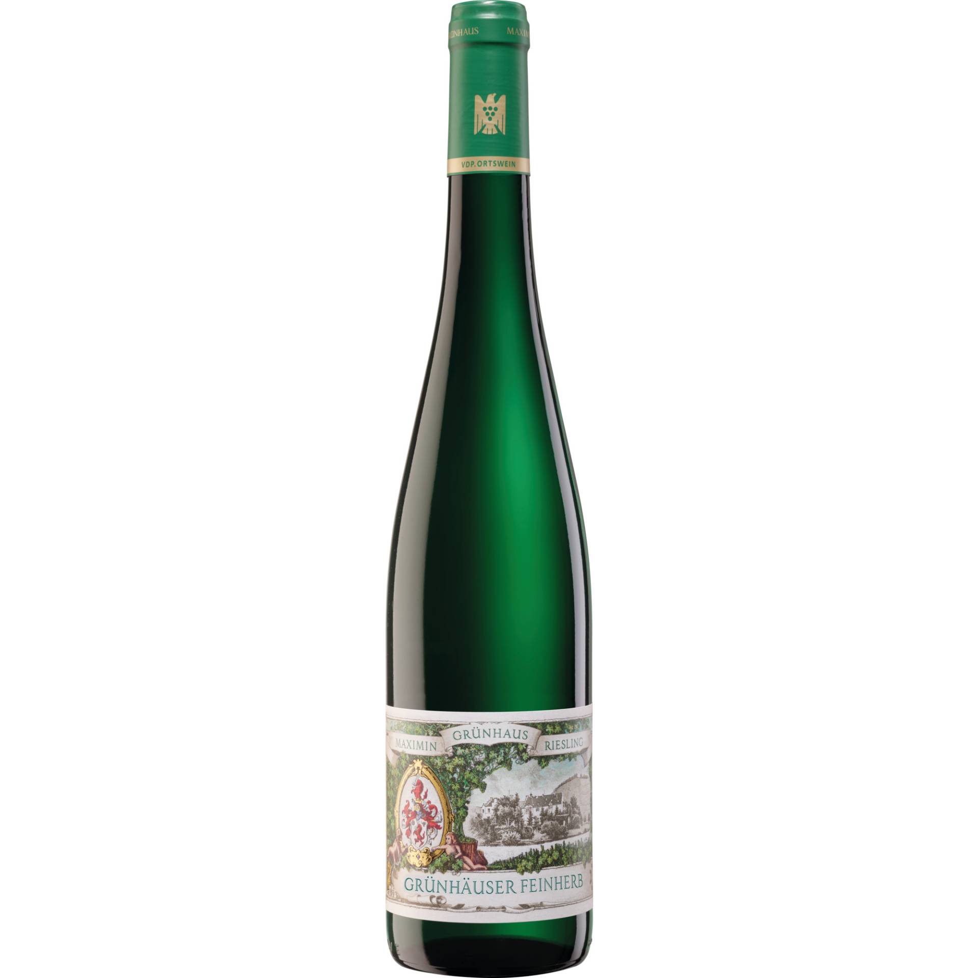 Grünhäuser Riesling, Feinherb, Mosel, Mosel, 2022, Weißwein von Weingut Maximin Grünhaus, D - 54318 Mertesdorf