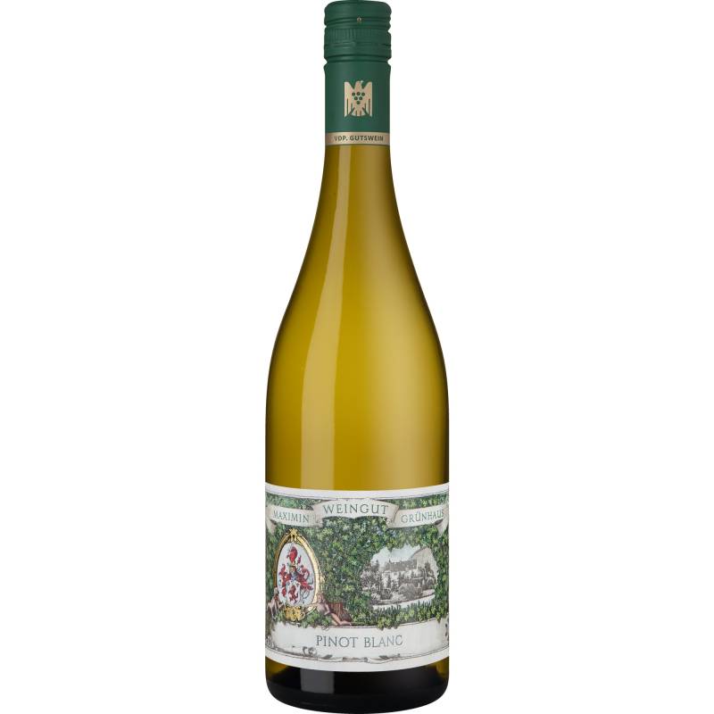 Maximin Grünhaus Pinot Blanc, Trocken, Mosel, Mosel, 2023, Weißwein von Weingut Maximin Grünhaus, D - 54318 Mertesdorf