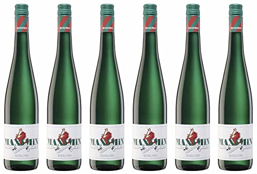 6x Maximin Grünhaus 'Maximin' Riesling Feinherb 2021 - Weingut Maximin Grünhaus, Mosel - Weißwein von Weingut Maximin Grünhaus