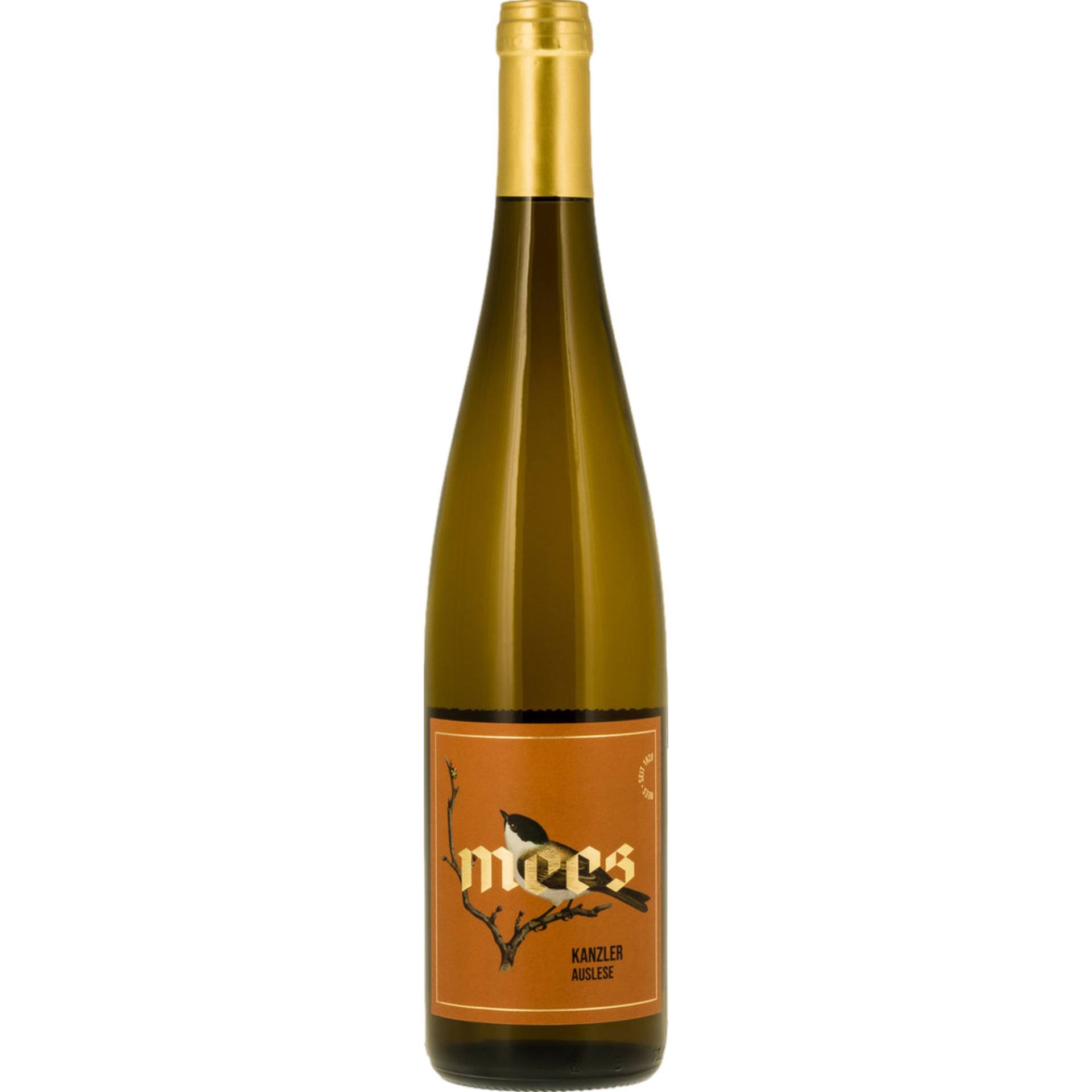 Mees Rosenberg Kanzler Auslese, Edelsüß, Nahe, Nahe, 2022, Weißwein Mees Rosenberg Kanzler Auslese, Edelsüß, Nahe, Nahe, 2022, Weißwein von Weingut Mees GbR, Hackenheimer Straße 21, 55545 Bad Kreuznach, Deutschland