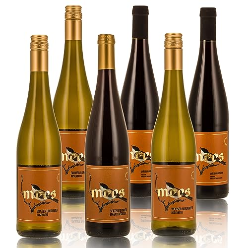 Weingut Mees | BURGUNDERWEINE TROCKEN PROBIERPAKET | Prämiertes Burgunder-Wein-Set von der Nahe | Qualitätswein aus Deutschland (6 x 750 ml) von WEINGUT MEES