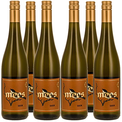WEINGUT MEES | Weißwein fruchtig & feinherb "DAHEIM" - Chardonnay & Riesling Cuvée 2022, 6 x 0,75l, Nahe | hochwertiger Weisswein | Weißwein-Set aus Deutschland | Paket von WEINGUT MEES