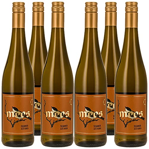 WEINGUT MEES | Silvaner trocken "ALTE REBEN" 2021 - NAHE | hochwertiger prämierter Weisswein | Weißwein-Set aus Deutschland | Paket (6 x 750 ml) 100% Grüner Silvaner von WEINGUT MEES