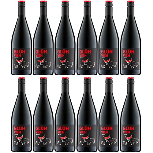 Weingut Metzger Glühvieh Rot Glühwein Lieblich Deutschland I Visando Paket (12 x 1,0l) von Weingut Metzger