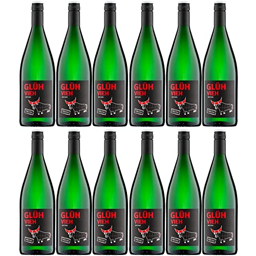 Weingut Metzger Glühvieh Weiss Glühwein Lieblich Deutschland I Visando Paket (12 x 1,0l) von Weingut Metzger