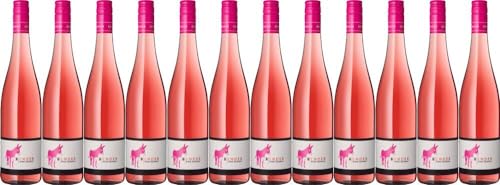 12x Pink Donkey Rosé 2023 - Weingut Michael und Manuel Bender, Pfalz - Rosé von Weingut Michael und Manuel Bender
