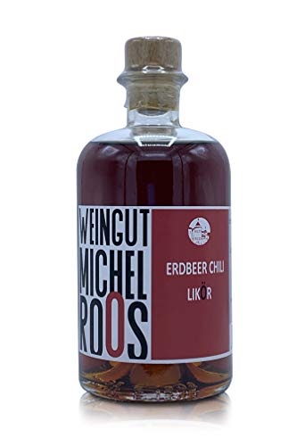 Weingut Michel Roos Erdbeer Chili Likör 0,5l von Weingut Michel-Roos