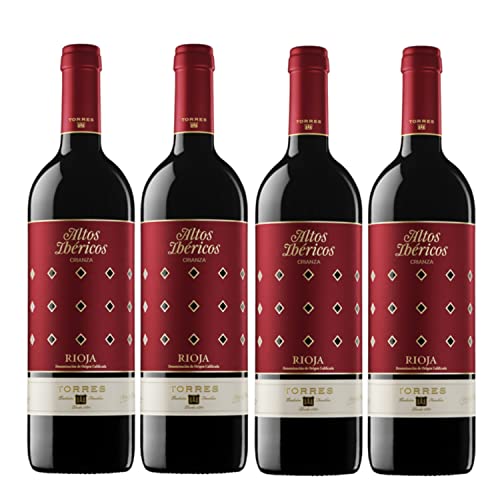 Miguel Torres Altos Ibéricos Crianza Tempranillo DOCa Magnum Rotwein Wein Trocken Spanien I Versanel Paket (4 x 1,5l) von Weingut Miguel Torres