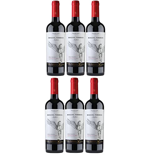 Miguel Torres Andica Cabernet Sauvignon Gran Reserva Rotwein Wein Trocken Chile I Versanel Paket (6 x 0,75l) von Weingut Miguel Torres