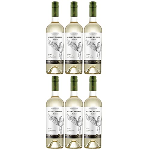 Miguel Torres Andica Sauvignon Blanc ReservaWeißwein Bio Wein Trocken Chile I Versanel Paket (6 x 0,75l) von Weingut Miguel Torres
