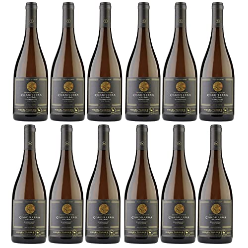 Miguel Torres Cordillera Chardonnay Limari Valley Weißwein Wein Trocken Chile I Versanel Paket (12 x 0,75l) von Weingut Miguel Torres
