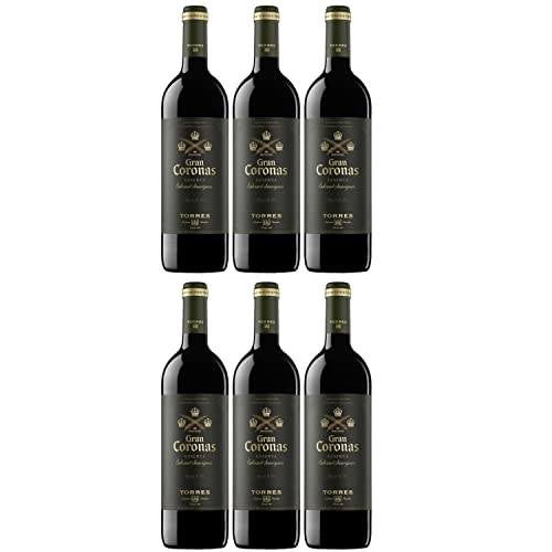 Miguel Torres Gran Coronas Cabernet Sauvignon D.O. Rotwein Wein Trocken Spanien I Versanel Paket (6 x 0,75l) von Weingut Miguel Torres