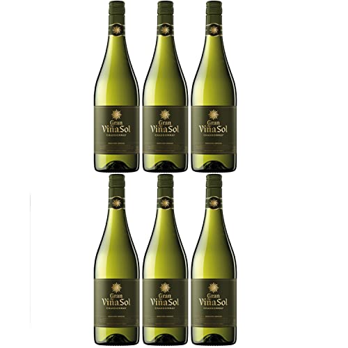 Miguel Torres Gran Vina Sol Chardonnay D.O. Weißwein Wein Trocken Spanien I Versanel Paket (6 x 0,75l) von Weingut Miguel Torres