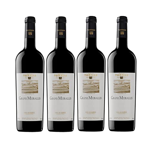 Miguel Torres Grans Muralles D.O. Rotwein Wein Trocken Spanien I Versanel Paket (4 x 0,75l) von Weingut Miguel Torres