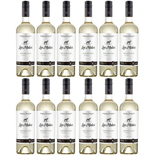 Miguel Torres Las Mulas Sauvignon Blanc Weißwein Wein Halbtrocken Chile Inkl FeinWert E-Book (12 x 0,75l) von Weingut Miguel Torres