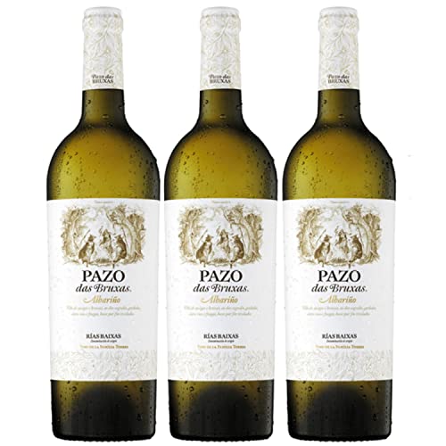 Miguel Torres Pazo das Bruxas Albariño D.O. Weißwein Wein Trocken Spanien I Versanel Paket (3 x 0,75l) von Weingut Miguel Torres