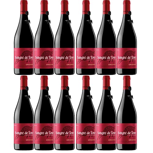 Miguel Torres Sangre de Toro Original D.O. Rotwein Wein Trocken Spanien Inkl. FeinWert E-Book (12 x 0,75l) von GREAT BRITISH TRADING LIMITED