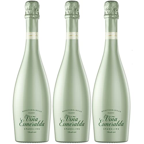 Miguel Torres Vina Esmeralda Sparkling Schaumwein Sekt Halbtrocken Spanien I Versanel Paket (3 x 0,75l) von Weingut Miguel Torres