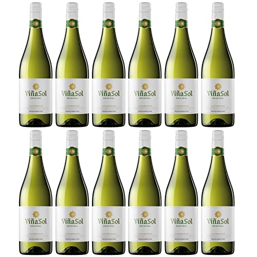 Weingut Miguel Torres Vina Sol Original D.O. Weißwein Wein Trocken Spanien I Versanel Paket (12 x 0,75l) von Weingut Miguel Torres