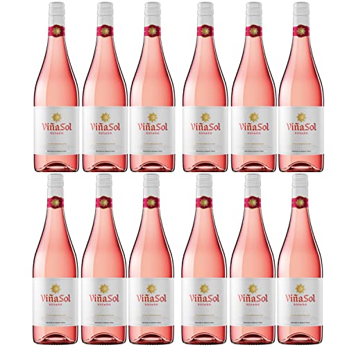 Miguel Torres Vina Sol Rosado D.O. Roséwein Wein Trocken Spanien I FeinWert Paket (12 x 0,75l) von The Great Canadian Tea