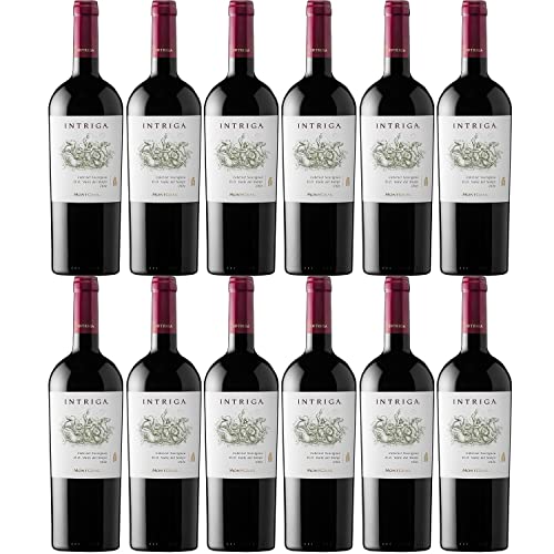 MontGras Intriga Cabernet Sauvignon Rotwein Wein trocken Chile I Visando Paket (12 x 0,75l) von Weingut MontGras