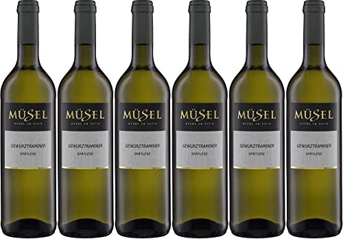 6x Gewürztraminer Spätlese Müsel 2018 - Weingut Müsel, Rheinhessen - Weißwein von Weingut Müsel