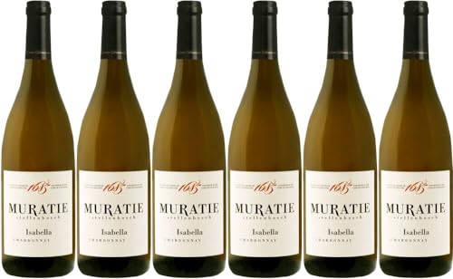 6x Isabella Chardonnay 2021 - Weingut Muratie Estate, Stellenbosch - Weißwein von Weingut Muratie Estate
