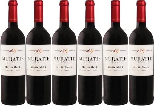 6x Martin Melck Cabernet Sauvignon 2018 - Weingut Muratie Estate, Stellenbosch - Rotwein von Weingut Muratie Estate