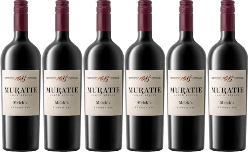 6x Melck's Blended Red 2020 - Weingut Muratie Estate, Stellenbosch - Rotwein von Weingut Muratie Estate