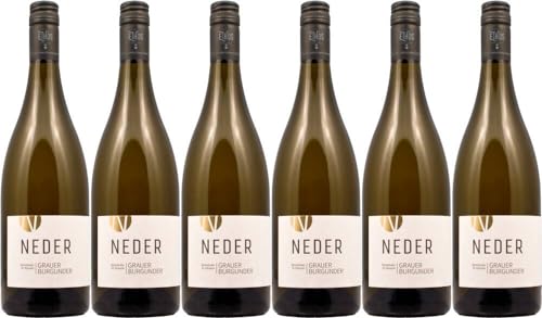 6x Ramsthaler St. Klausen Grauer Burgunder Alte Reben trocken 2022 - Weingut Neder, Franken - Weißwein von Weingut Neder