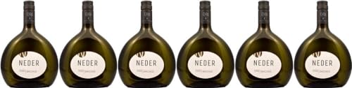 6x Westheimer Längberg Bacchus feinfruchtig 2022 - Weingut Neder, Franken - Weißwein von Weingut Neder