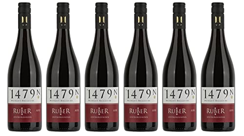6x 0,75l - Weingut Nelles - Ruber - Spätburgunder - Qualitätswein Ahr - Deutschland - Rotwein trocken von Weingut Nelles